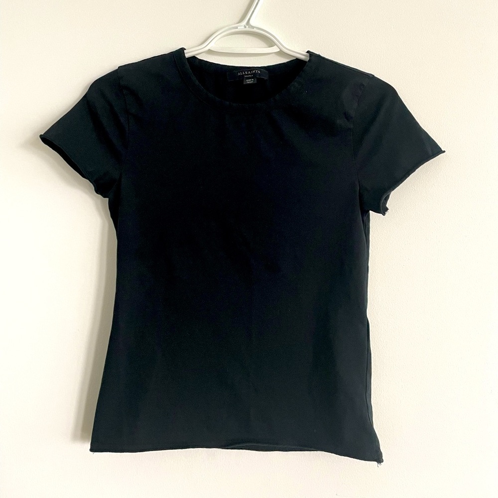 All Saints Essential Bella Black T Shirt